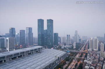 深圳卓越大厦 卓越城 都市风光