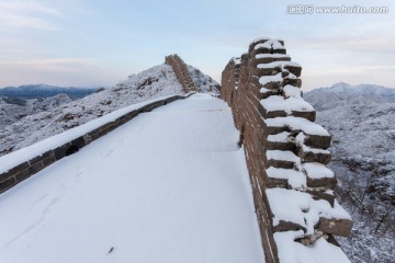 长城冬雪