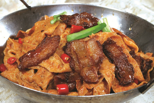 干锅豆浆皮