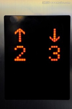 电梯楼层 数字显示