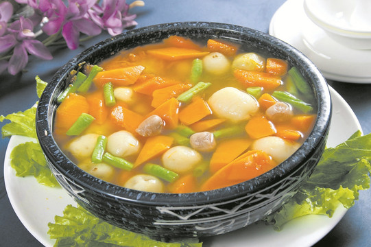 燕麦丸子汤
