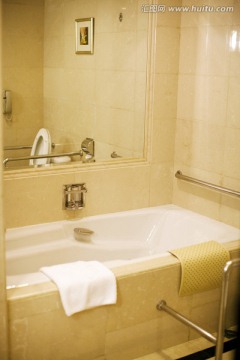 洗手间 浴缸 酒店装饰 室内