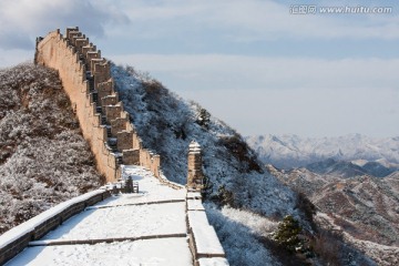 长城冬雪