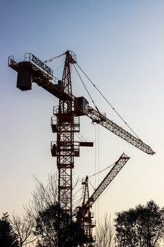 建筑设施 塔吊
