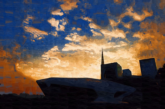 日落风景