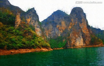 山脉风景