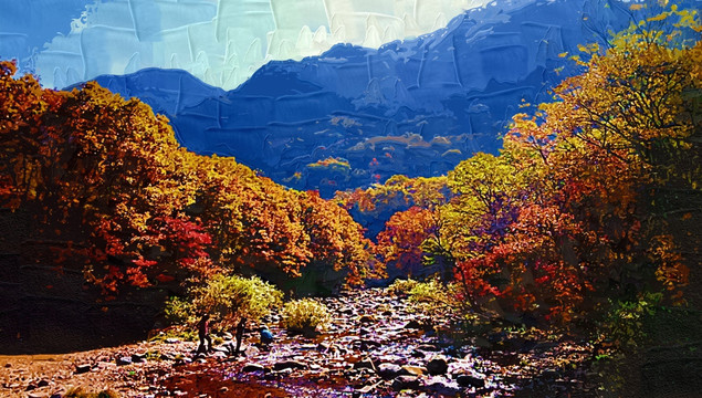秋天装饰画