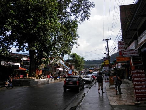 博卡拉街景