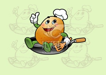 LOGO吉祥物设计 土豆