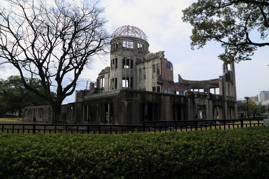 日本広岛原子弹爆炸遗址