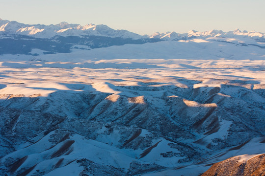 雪山  高原