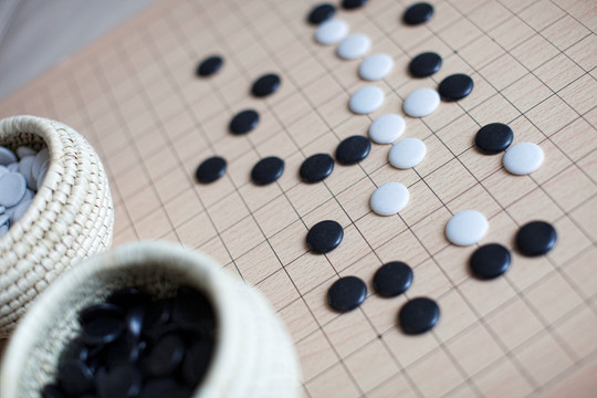 围棋 黑白棋 下棋 棋盘 棋子