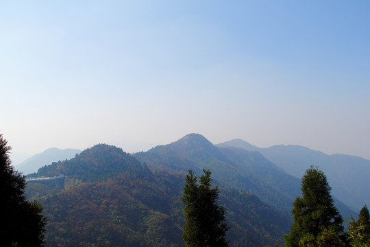 南岳衡山风景区 森林 植被