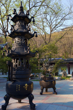 善权寺 寺庙建筑 宜兴 古迹