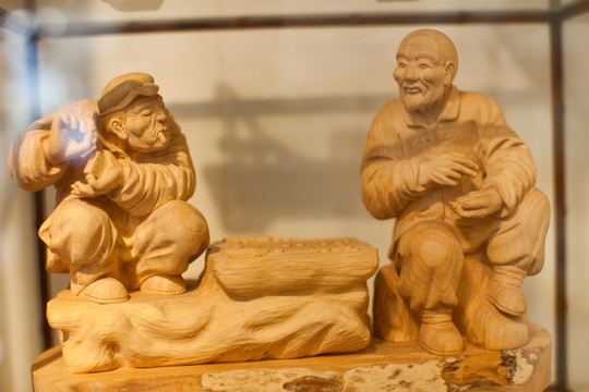 民俗木雕 雕刻工艺 东方元素