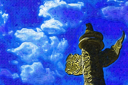 华表装饰画