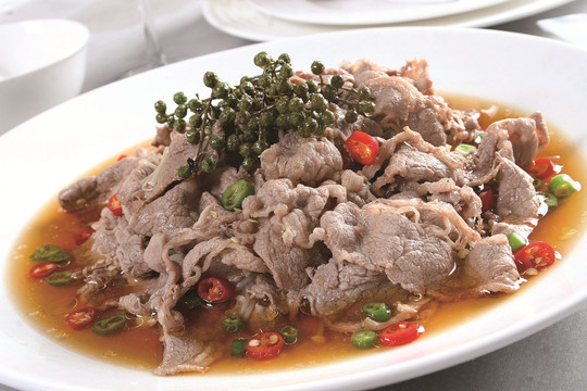 藤椒灼顶级肥牛