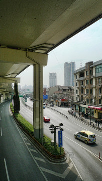 上海 城市交通 淮海路
