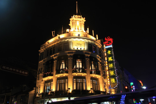 上海南京路 商业街 著名景点