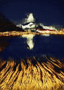 抽象画 油画 装饰画