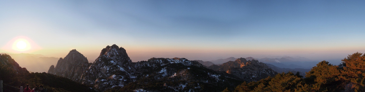 日出全景