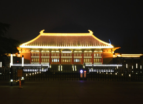 南京博物院夜景
