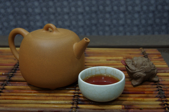 紫砂壶  茶具 茶杯 貔貅