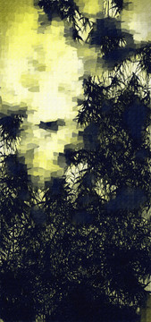 抽象画 油画