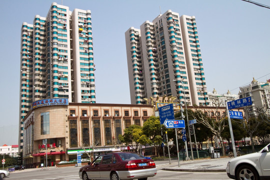 上海 浦东 现代建筑