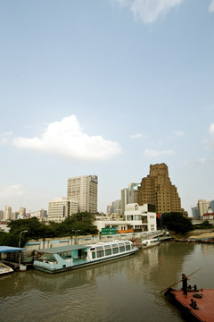 上海 外滩 乍浦路 现代建筑