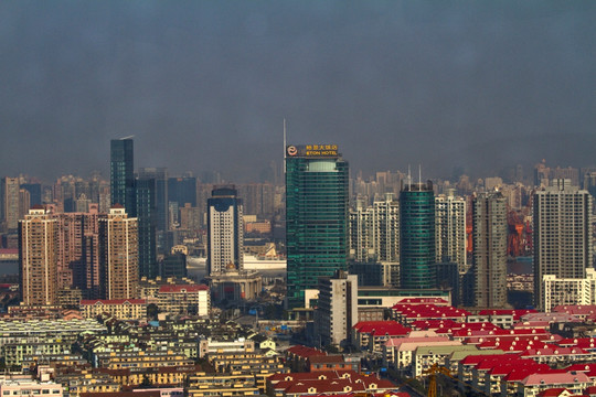 上海 浦东 商业区 现代建筑