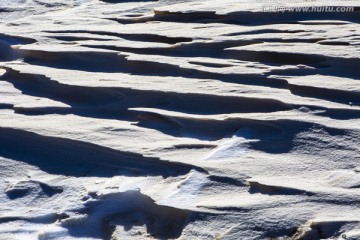 雪景  层次