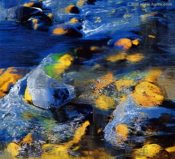 装饰画   浪花
