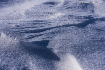 雪地  雪层