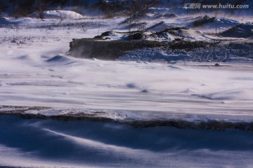 雪景  雪地