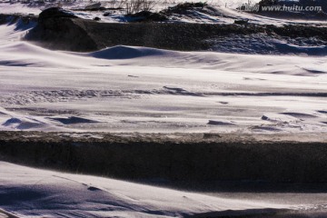 雪地  河滩