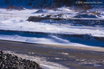 河流  冰雪融化