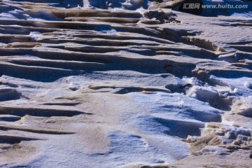纹理 雪层