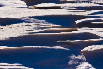 冰层 雪层