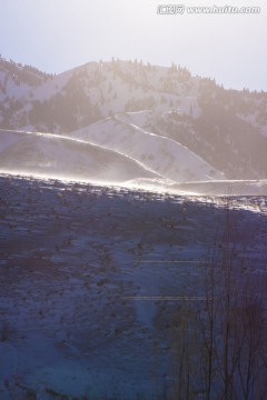 雪山 高原