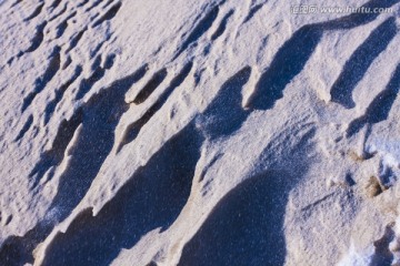 雪地  雪层