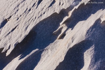雪地  雪层