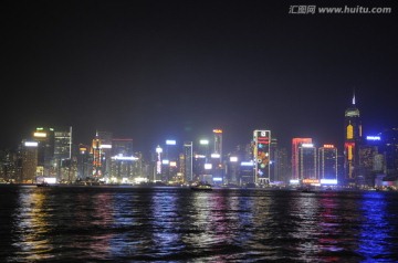香港风光 维多利亚港