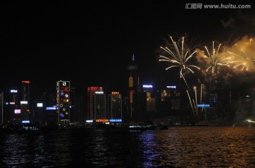 香港风光 维多利亚港