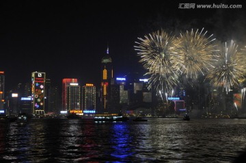 香港风光 维多利亚港