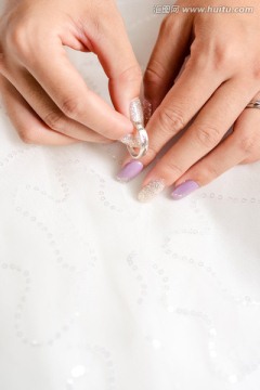 新娘手势 结婚戒指