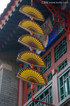 天津古文化街 仿古建筑 建筑