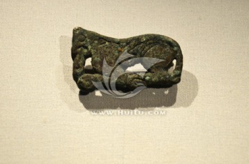 汉代铜马形花片