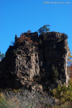 关门山 山峰 植被 秋景 秋色