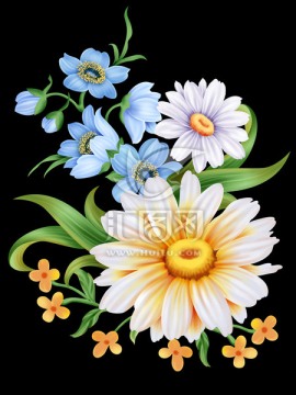 经典花卉图案设计